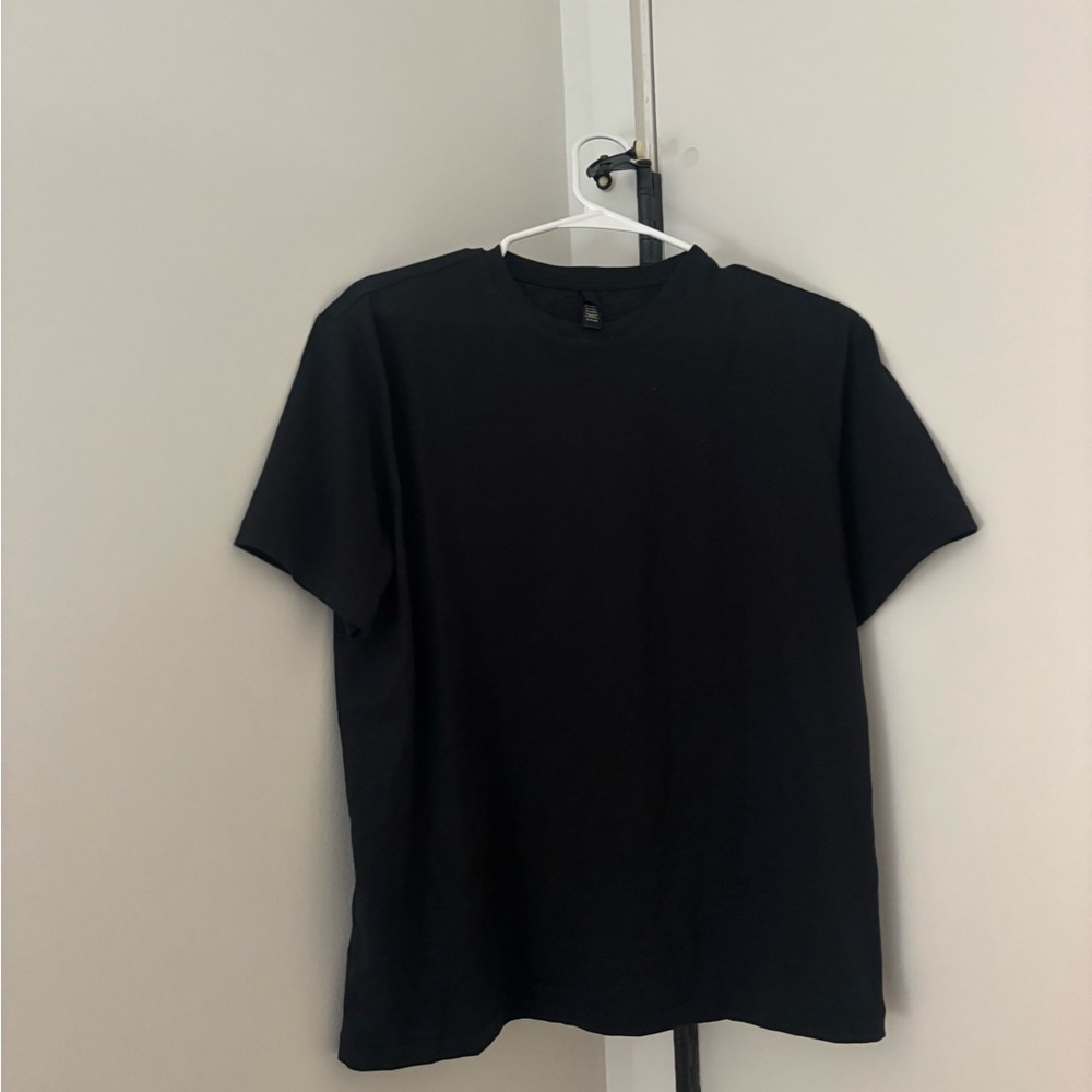 Skims Oversized Black Tshirt